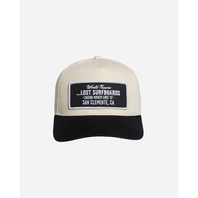 Lost Timeless Snapback Hat-Vintage Khaki