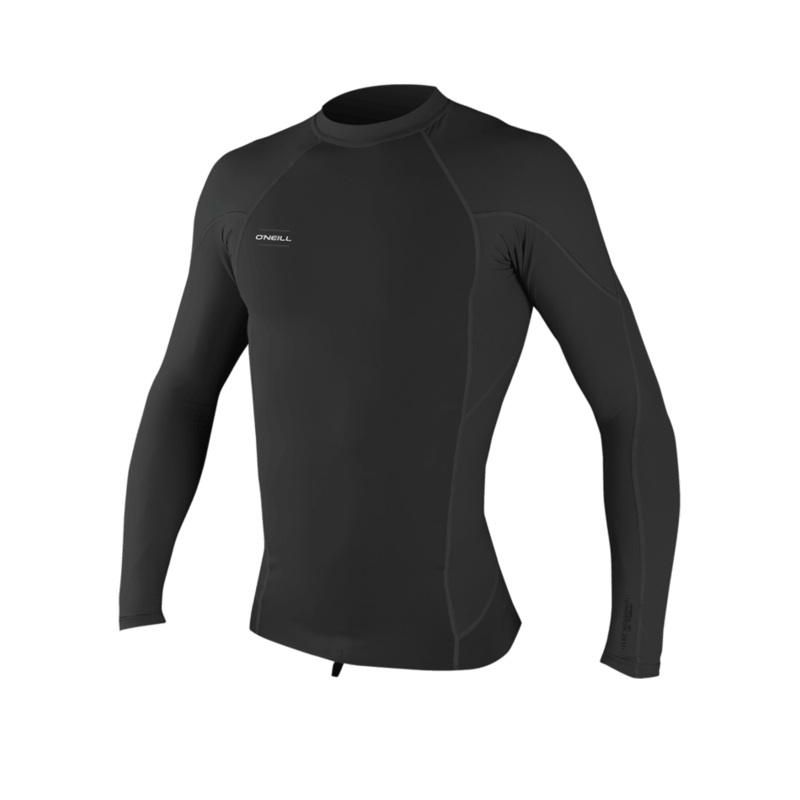 O’Neill Hyperfreak 1mm Neo-Skins L/S Top-Blk/Blk