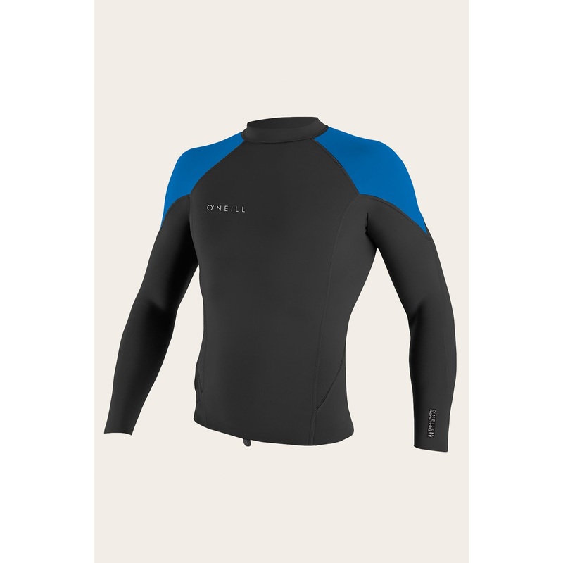O’Neill Youth Reactor 2 1.5/1mm L/S Top-Blk/Ocean/Ocean