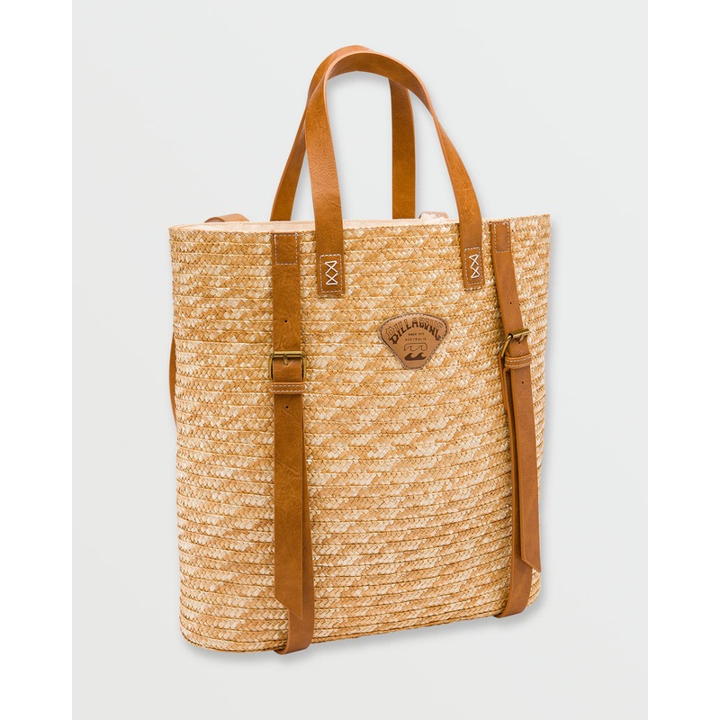 Billabong Ruhl Plage Straw Bag-Tan