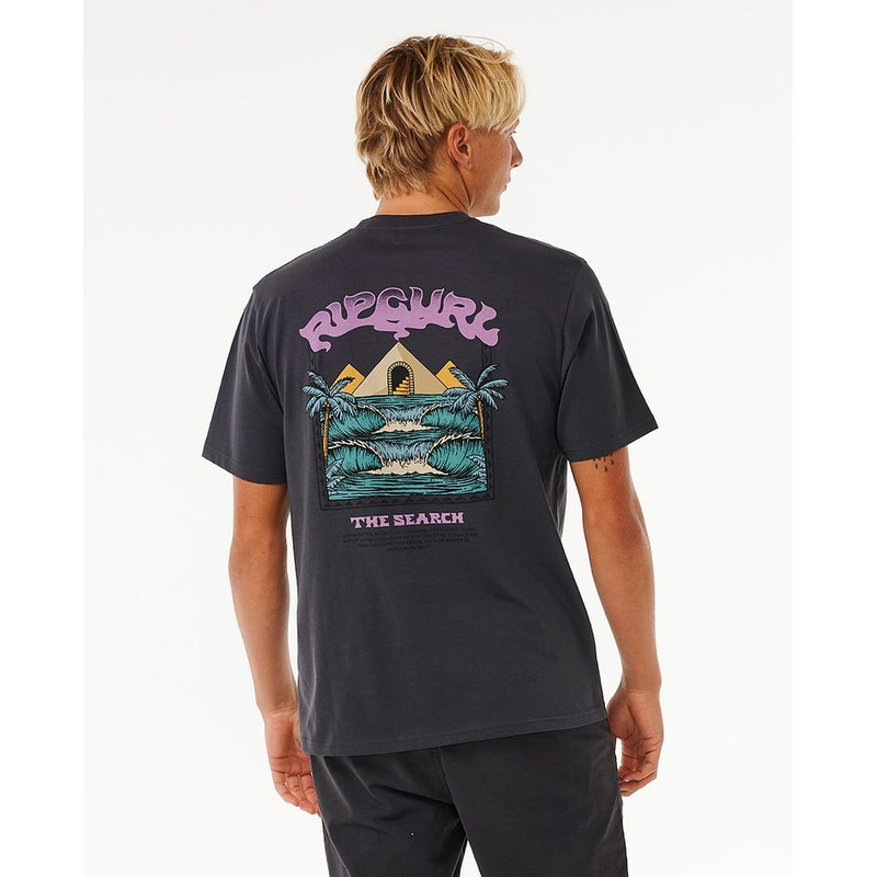 Rip Curl The Sphinx Tee-Washed Black