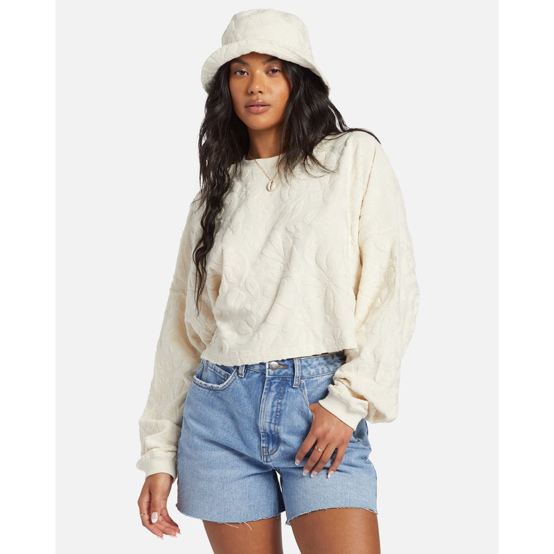 Billabong Loosen Up Crew Sweatshirt-Whitecap