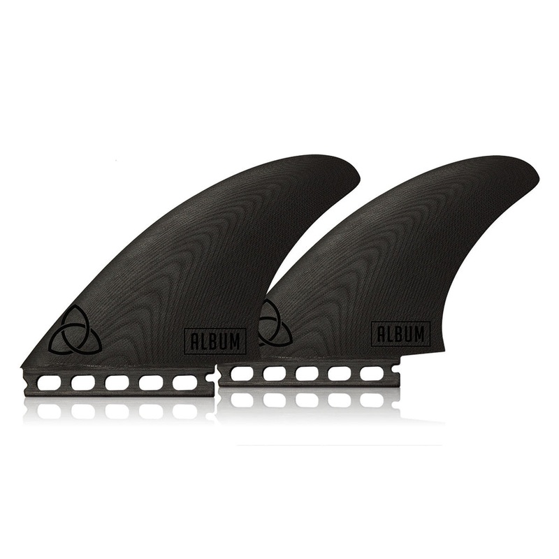 NVS Apex Series Album Fascination Twin Fin Set-Black