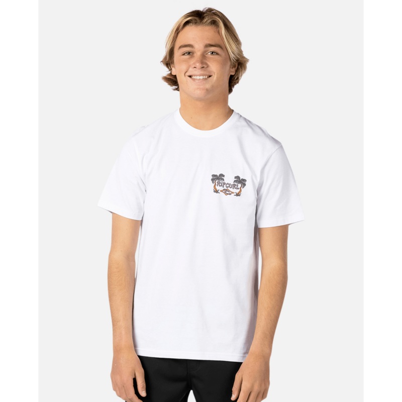 Rip Curl Shredding Tee-California White