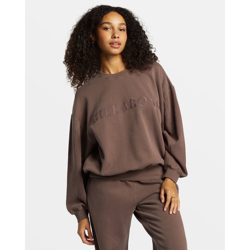 Billabong Palmin Kendal Crew Sweatshirt-Kona