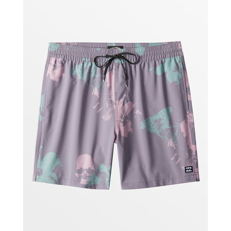 Billabong Sundays Layback Boardshorts-Purple Ash