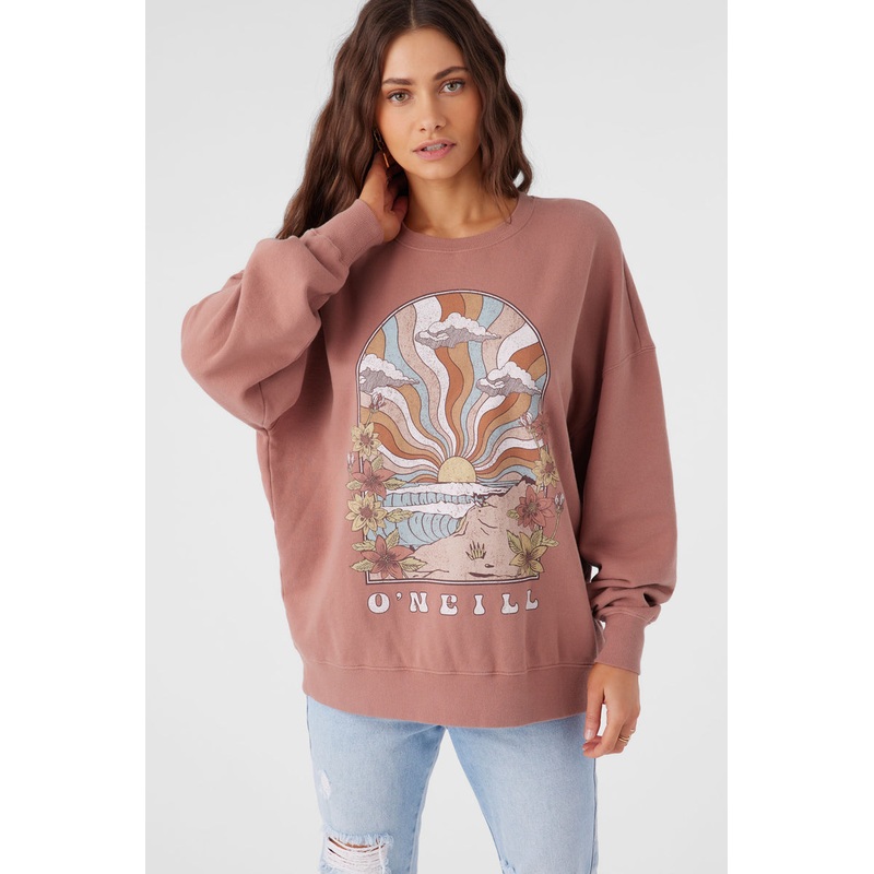 O’Neill Choice Oversized Sweatshirt-Burlwood