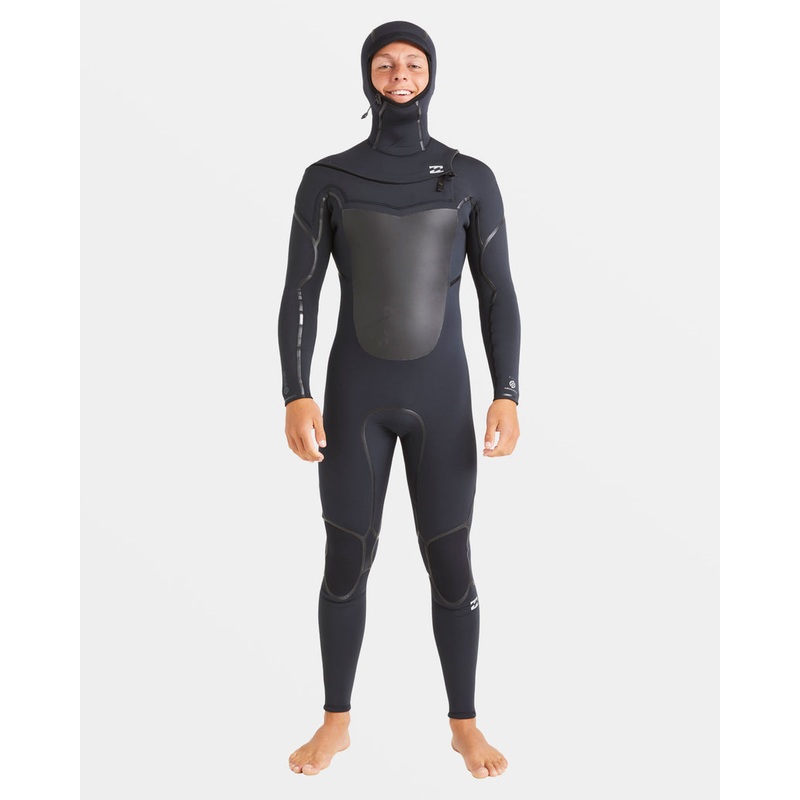 Billabong 504 Absolute Natural + Hooded Wetsuit-Black