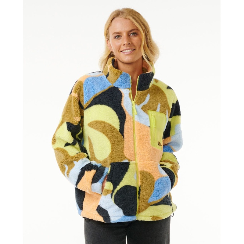 Rip Curl High Tide Polar Fleece Jacket-Black