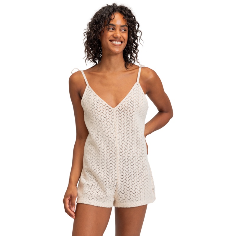Roxy Ocean Riders Romper-Tapioca