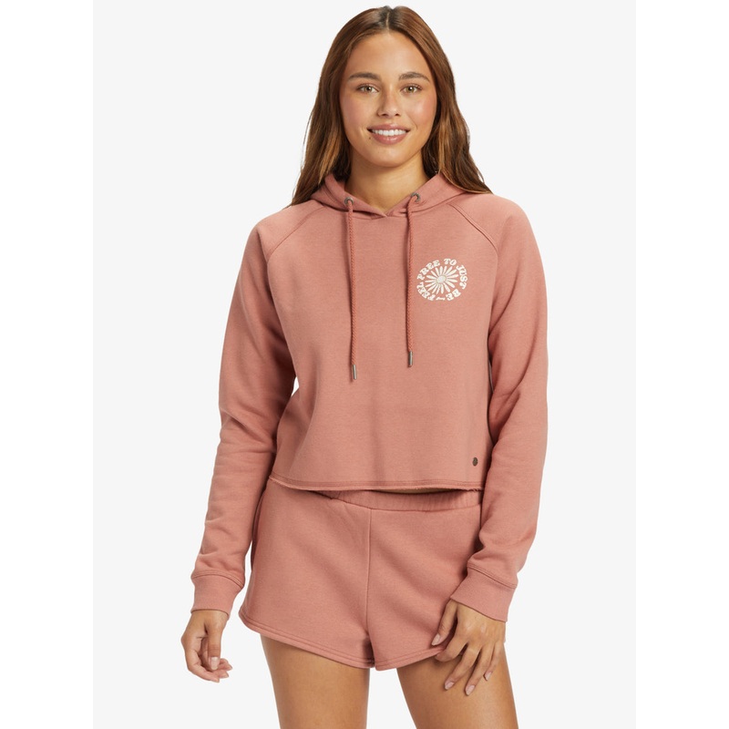 Roxy We Arrived Sweatshirt-Cedar Wood