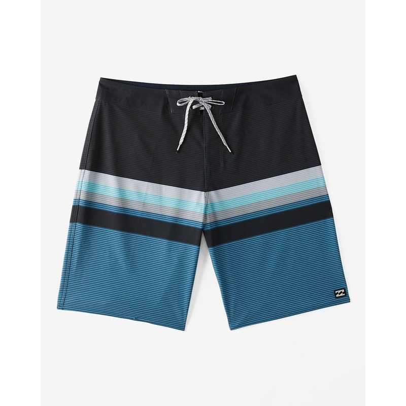 Billabong All Day Stripe Pro Boardshorts-Vintage Indigo