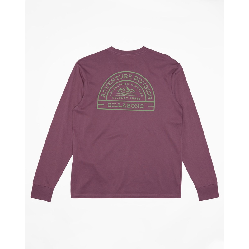 Billabong Sun Up L/S Tee-Plum