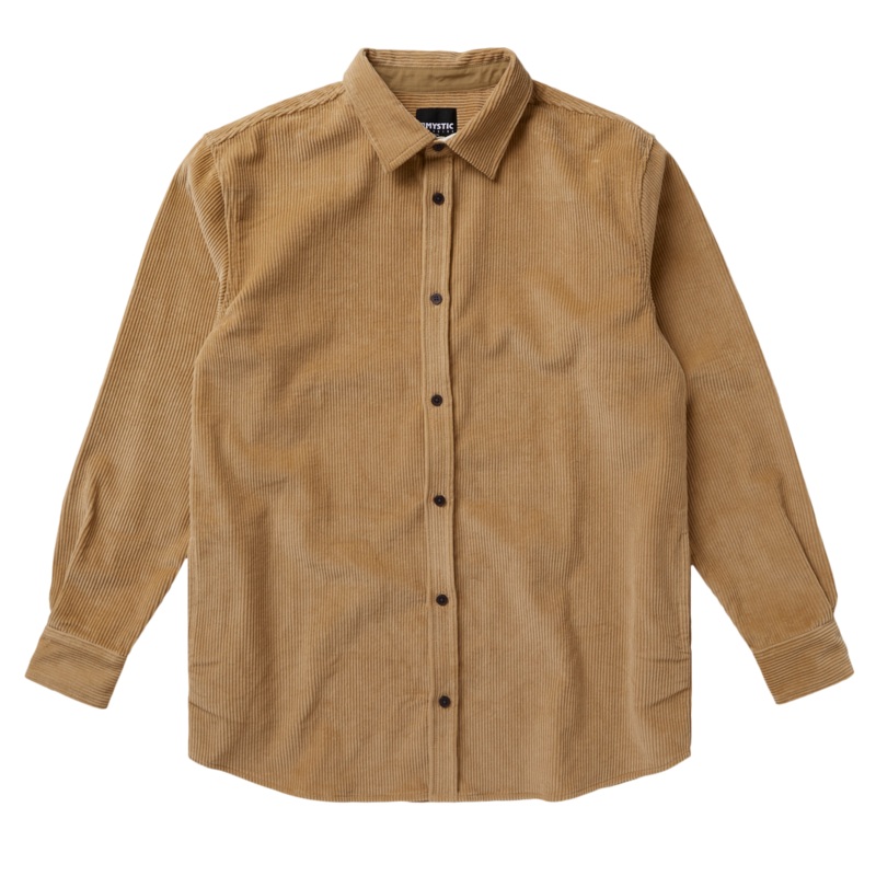 Mystic Corduroy Shirt-Slate Brown