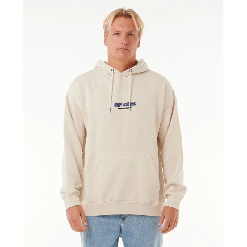 Rip Curl Quest Hooded Sweatshirt-Vintage White