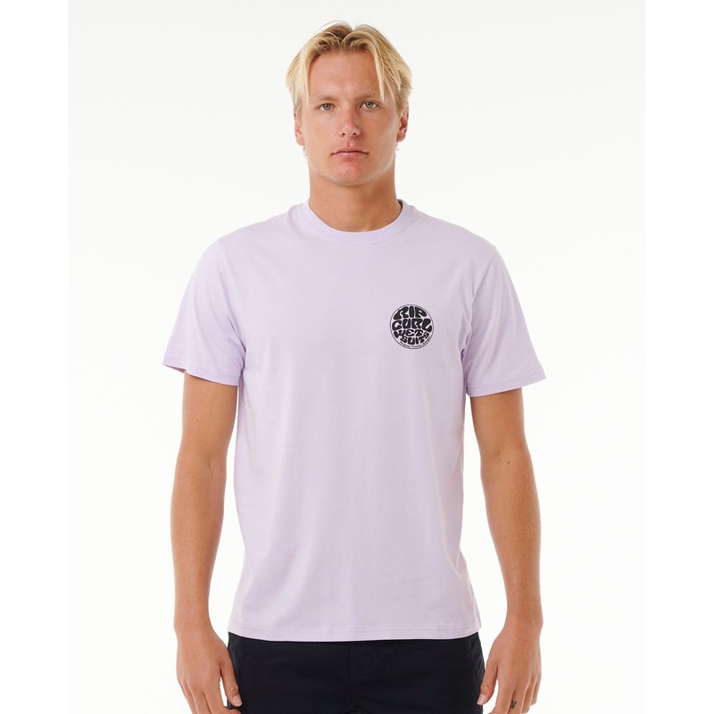 Rip Curl Wetsuit Icon Tee-Lilac