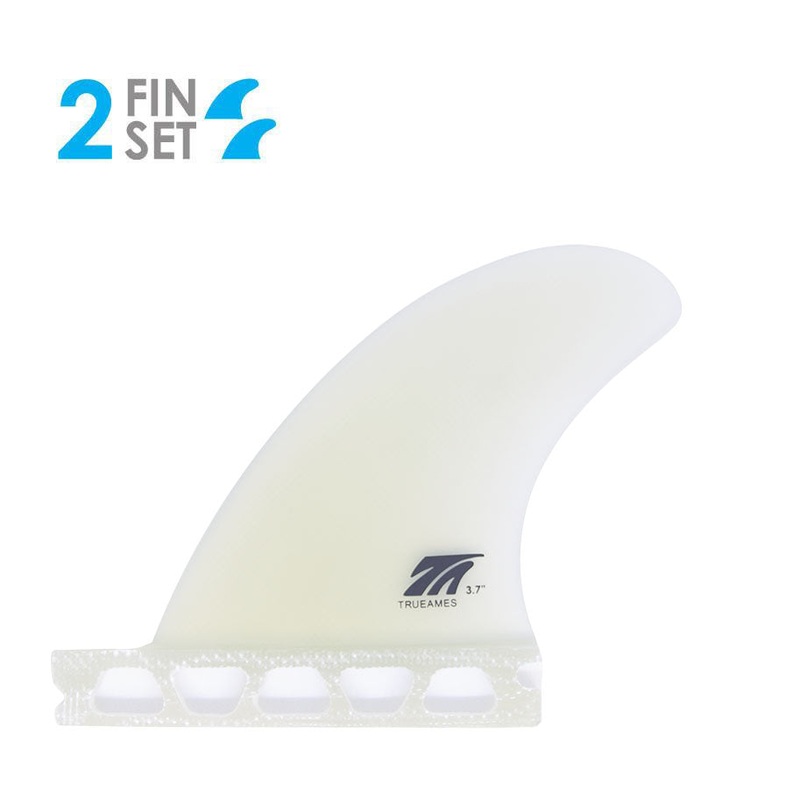 True Ames Futures Side Bite-Clear-3.7″