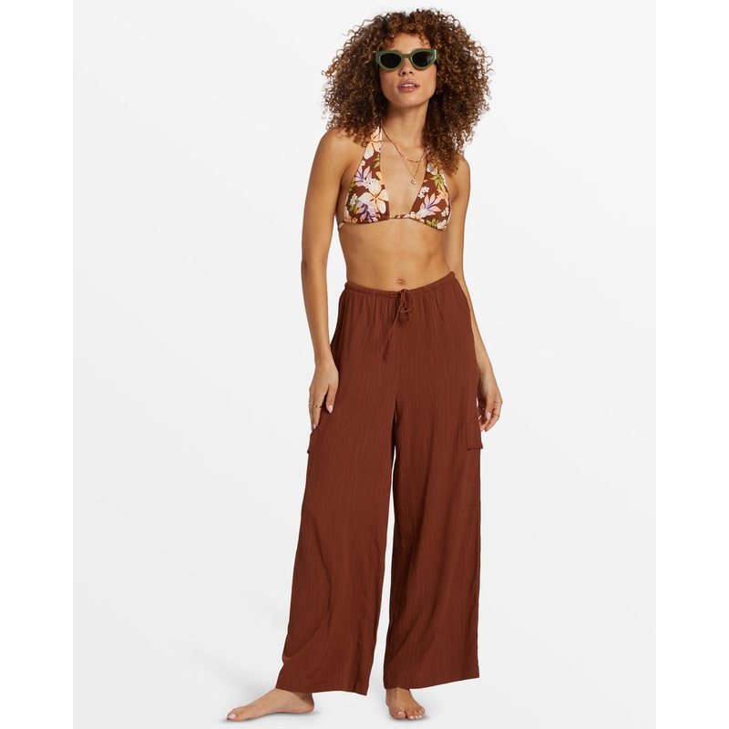 Billabong Beach Babe Cargo Pants-Toasted Coconut