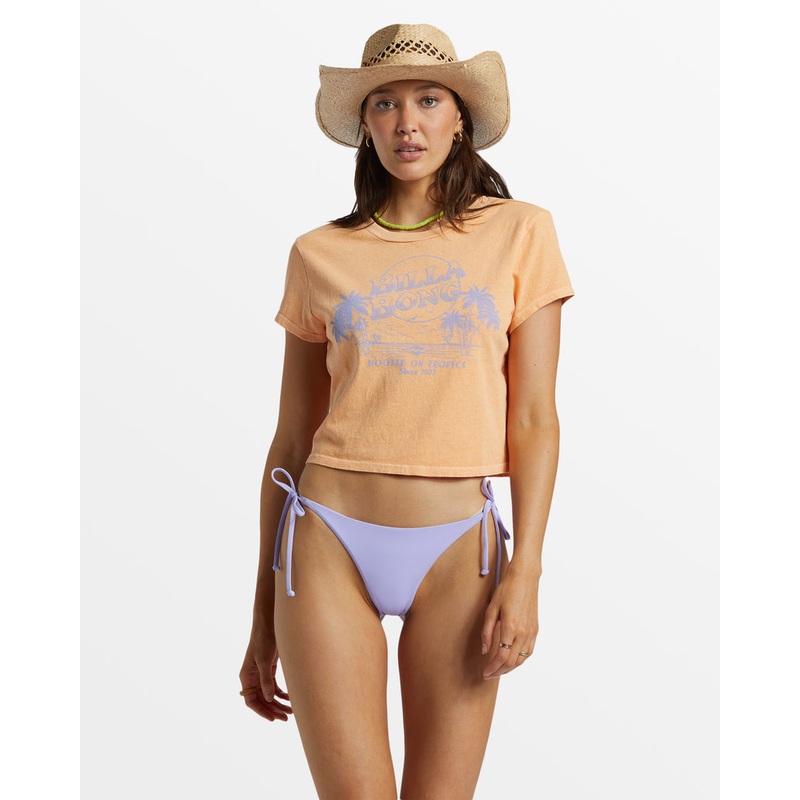 Billabong Hooked On Tropics Tee-Tangy Peach