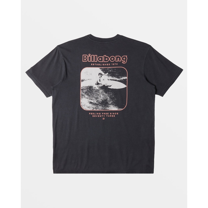 Billabong Layback Tee-Washed Black