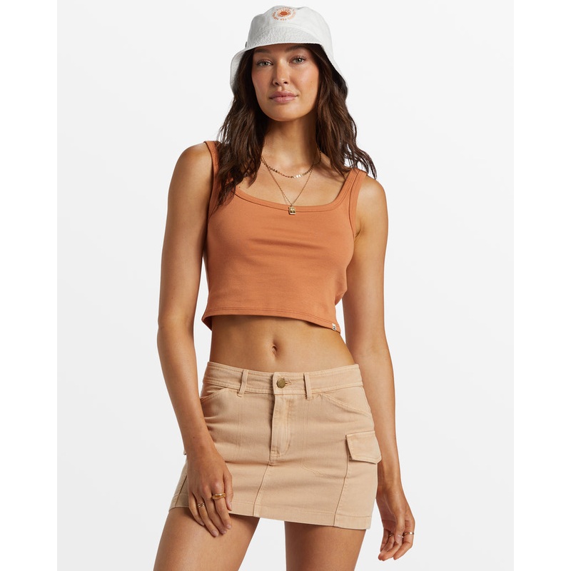 Billabong Sun Goddess Tank-Toffee