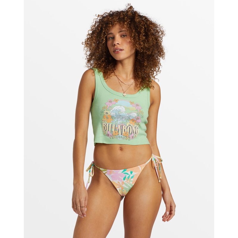 Billabong Wait Till Sunset Tank-Bright Meadow