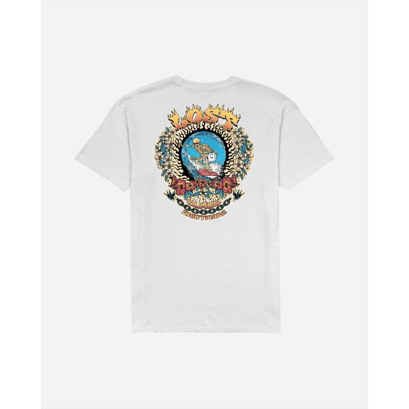 Lost Cali Nightmare Tee-White