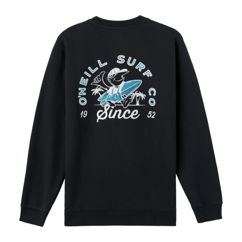 O’Neill Fifty Two Crew Sweatshirt-Dark Charcoal