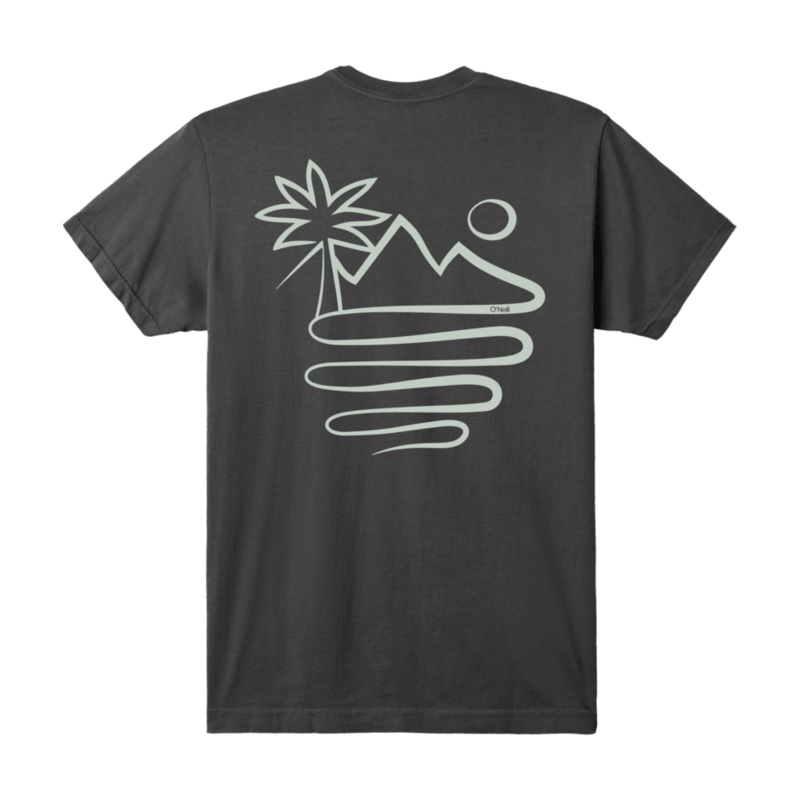 O’Neill OG Slide Tee-Dark Charcoal