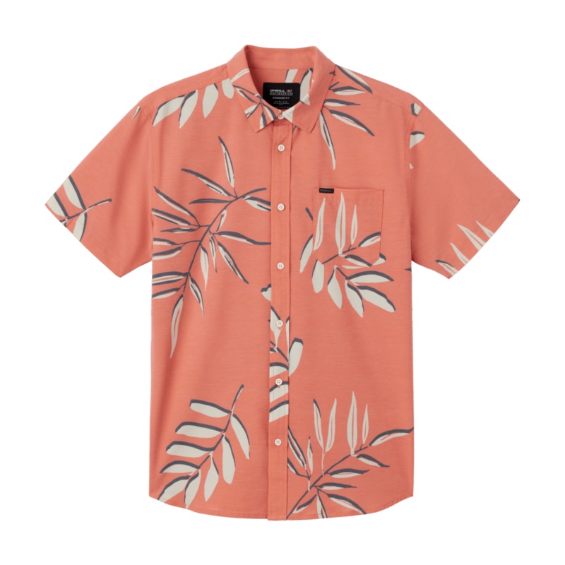 O’Neill Trvlr UPF Traverse S/S Shirt-Auburn 2