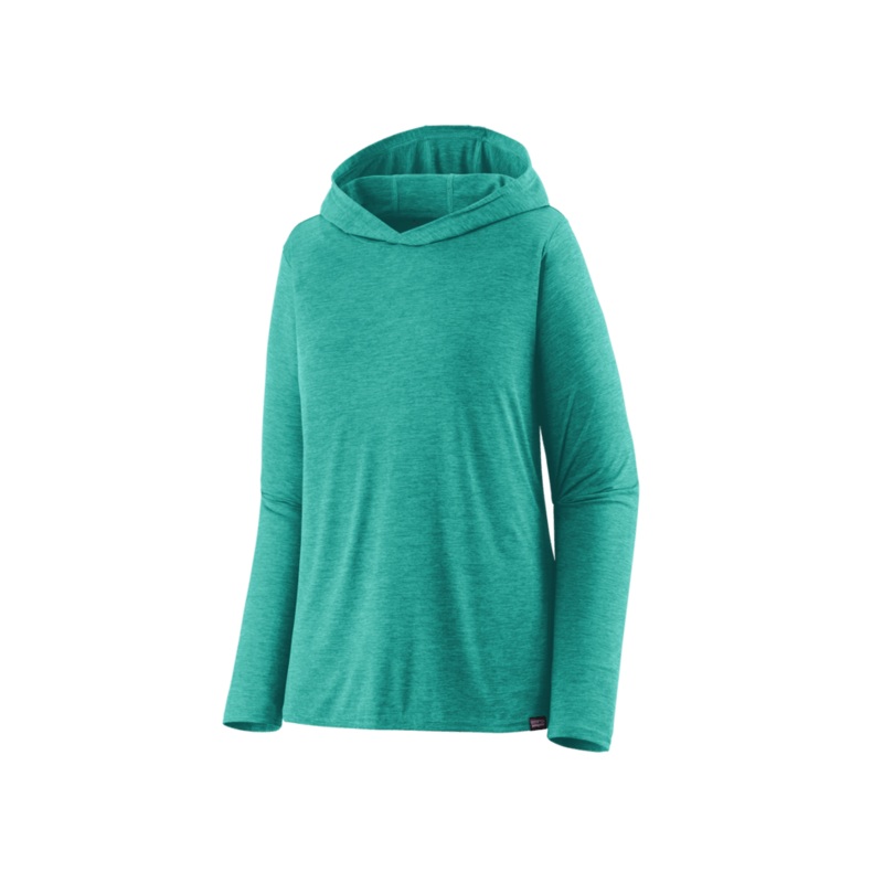Patagonia Cap Cool Daily Hooded L/S Shirt-Subtidal Blue