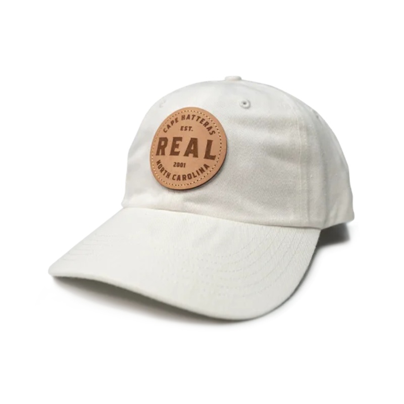 REAL Circle Patch Hat-White