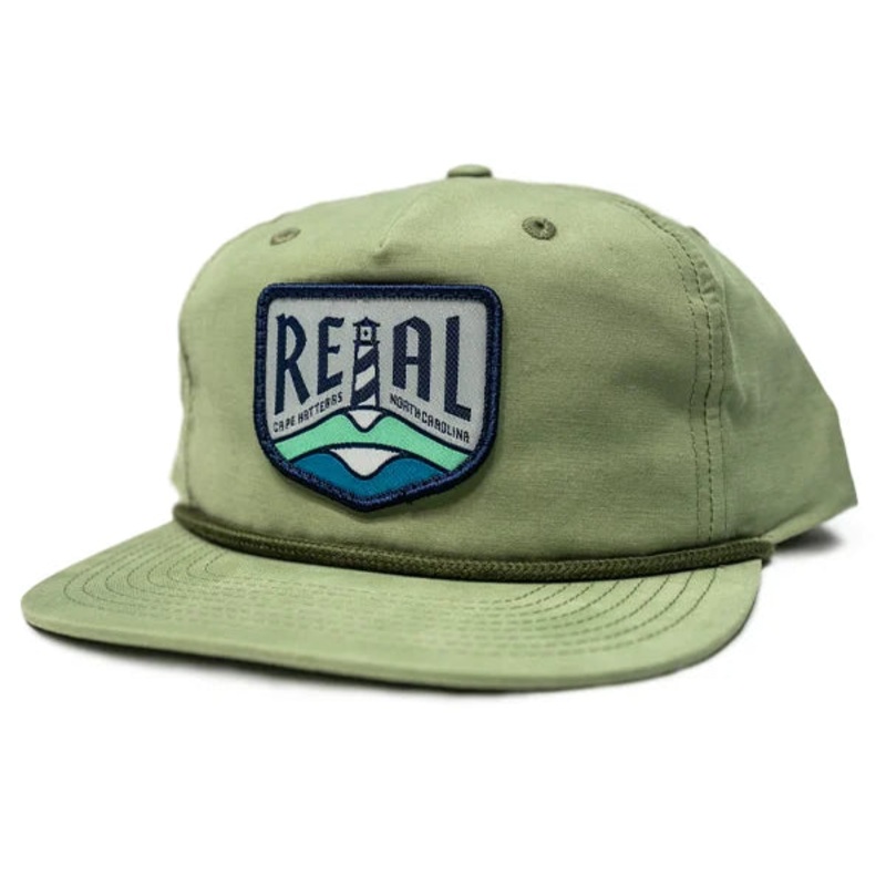 REAL Lighthouse Badge Hat-Sage/Olive