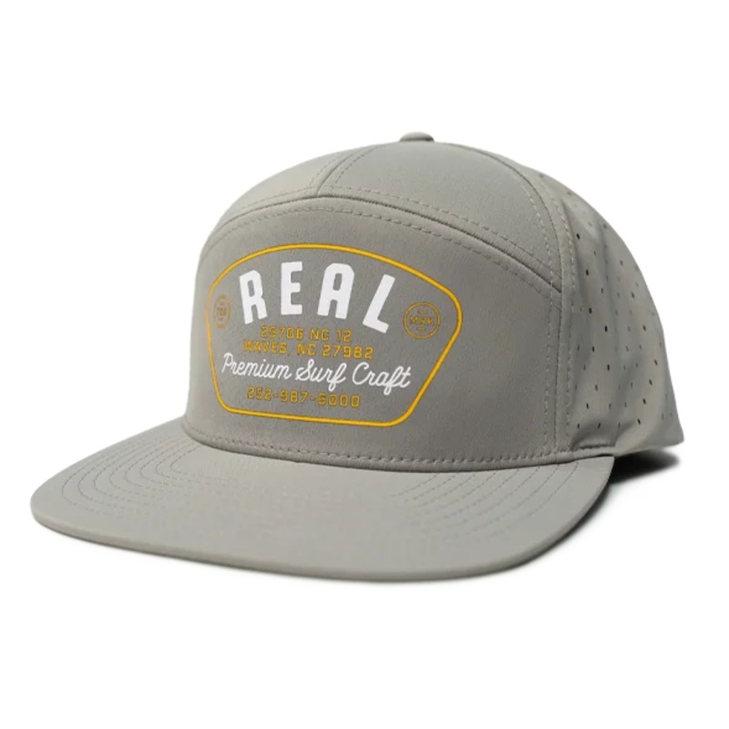 REAL Surf Craft Hat-Grey