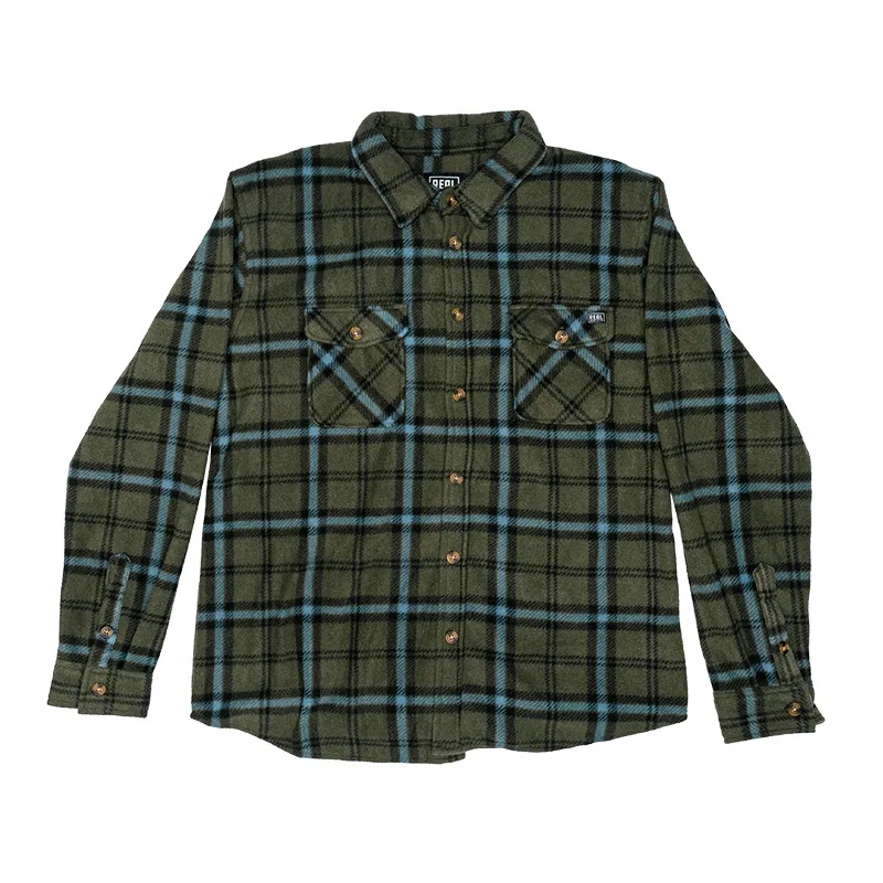 REAL Wildwood L/S Shirt-Olive