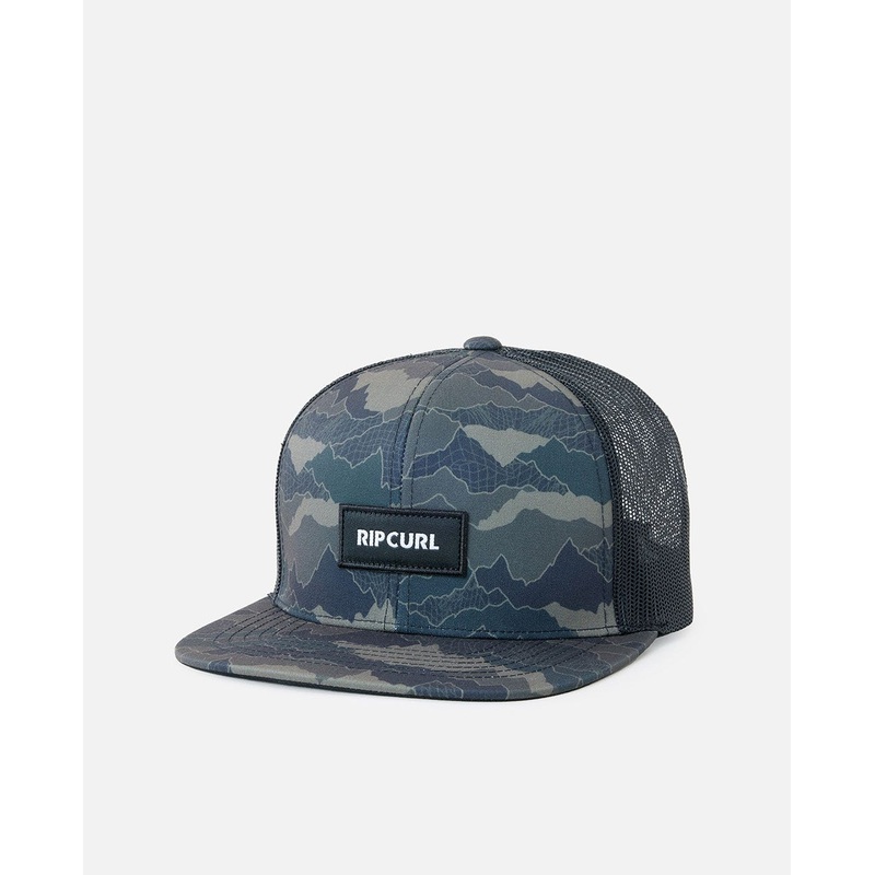Rip Curl Combo Trucker Hat-Black/Olive
