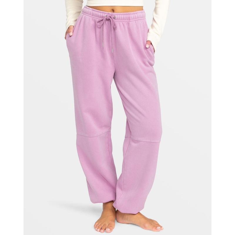 Roxy Oasis Haze Pants-Mauve Orchid