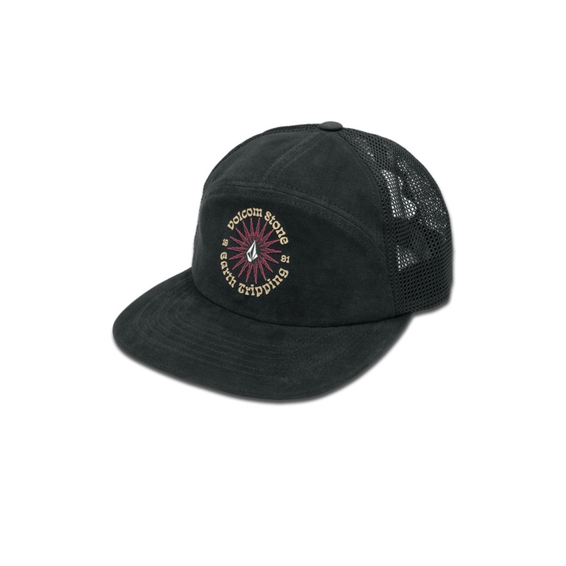 Volcom Earth Tripper Camper Adj Hat-Stealth