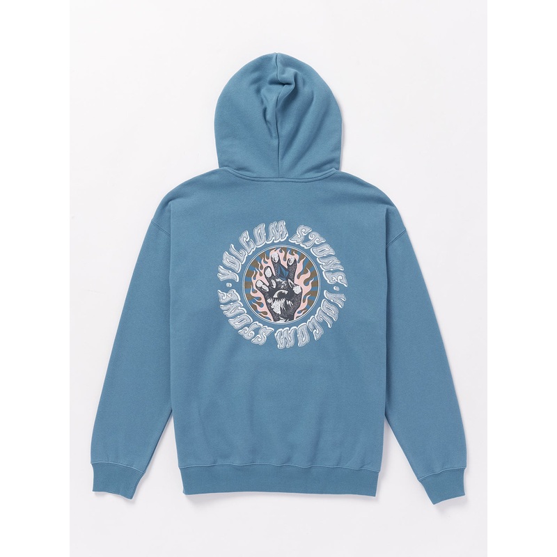 Volcom Stone Oracle PO Sweatshirt-Stone Blue