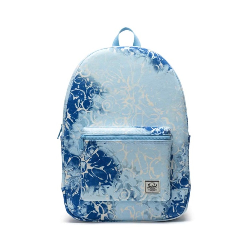 Herschel Pacific Daypack Backpack-Blue Bell Denim Floral