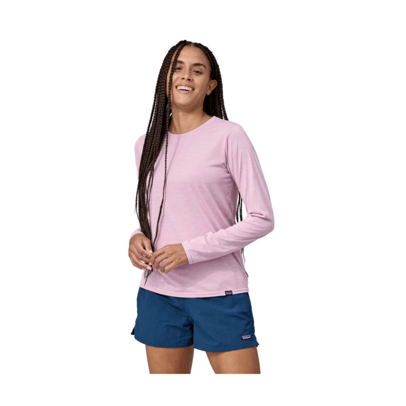 Patagonia Cap Cool Daily L/S Shirt-Milkweed Mauve