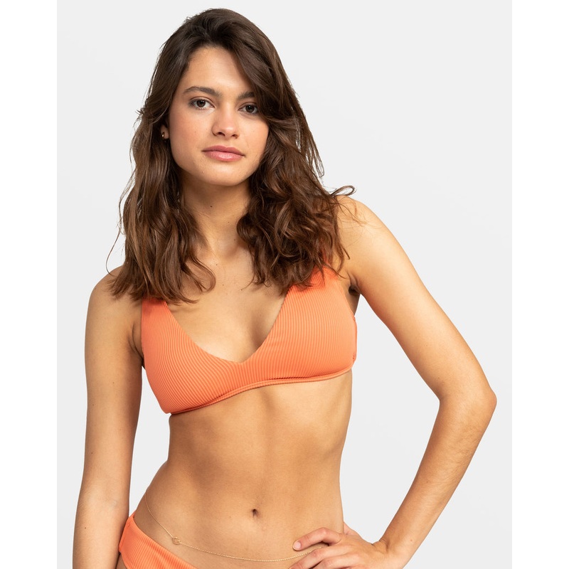 Roxy Rib Roxy Love The Oceana Top-Apricot Brandy