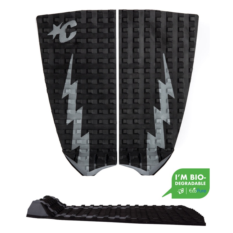 Creatures Mick Fanning Performance Twin Traction Pad-Black Carbon Eco