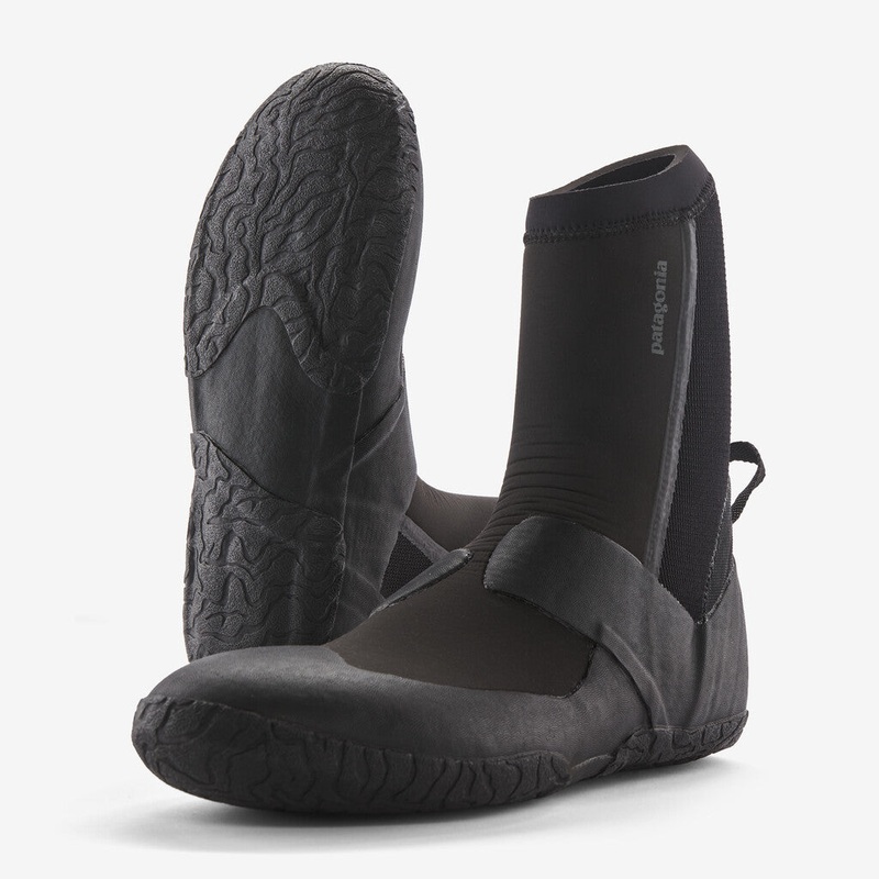 Patagonia R5 Yulex Regulator Round Toe Booties-Black