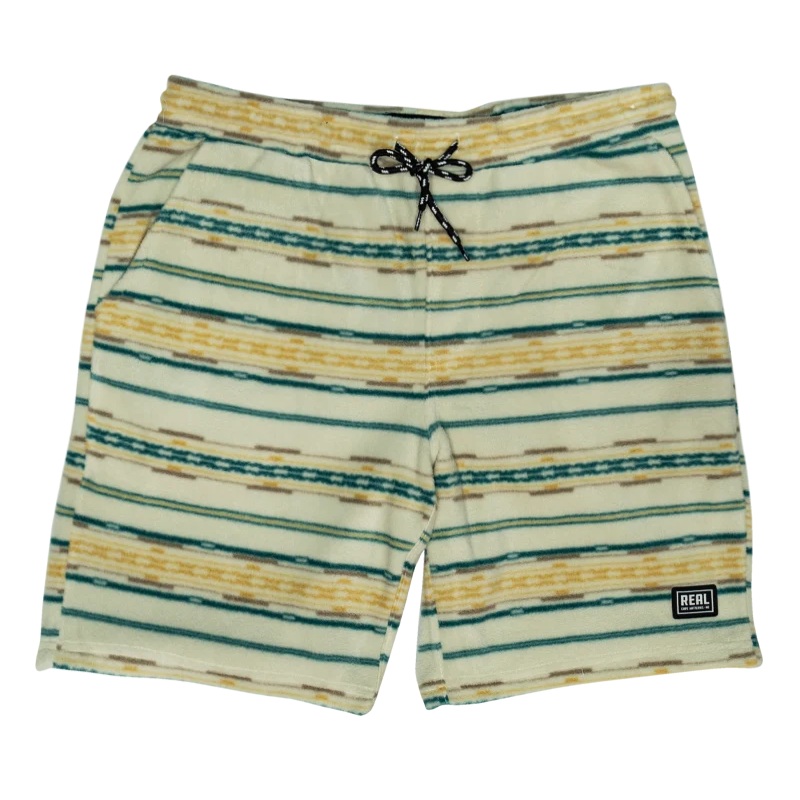 REAL Nevada Fleece Shorts-Stone
