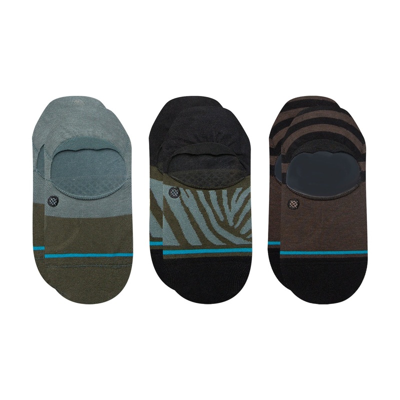 Stance Nocturnal 3 Pack Socks-Teal