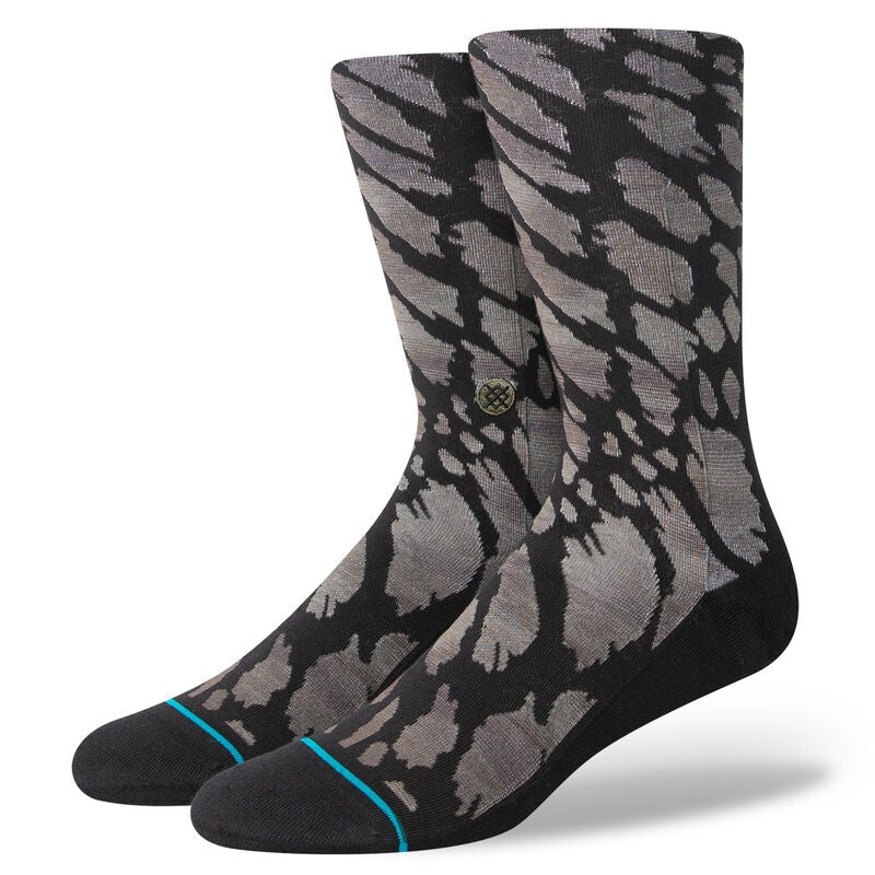 Stance Reptilious Crew Socks-Camo