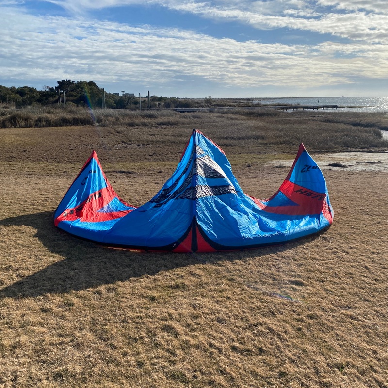 USED Naish S26 Boxer Kite-12m-Blue