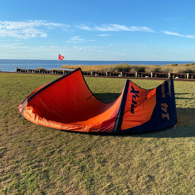 USED Slingshot RPX V1 Kite-Orange-14m