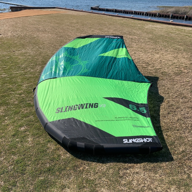 USED Slingshot SlingWing V3-6.5m-Green